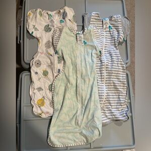 Like New - 3 SwaddleUp Transition Bags Medium 13-19lbs